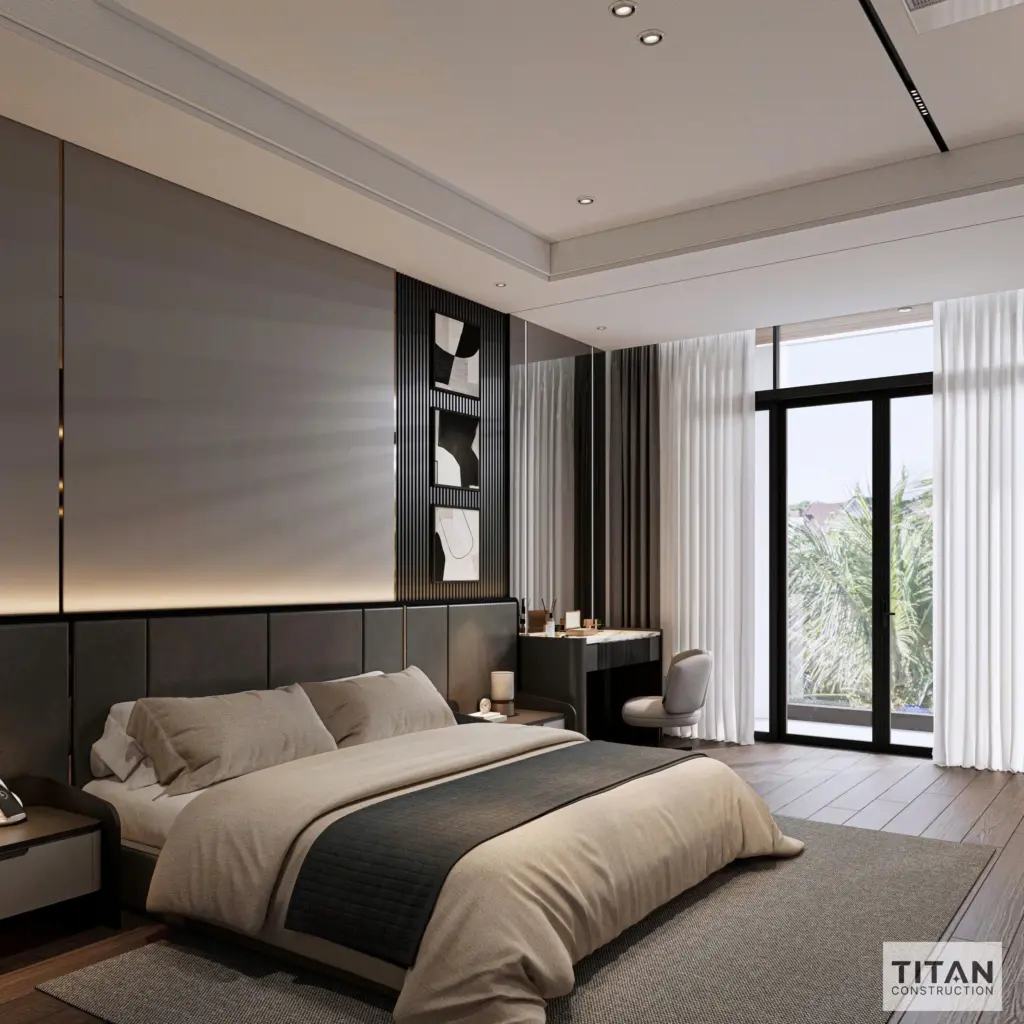 Biệt thự hiện đại – 1 trệt 1 lầu
