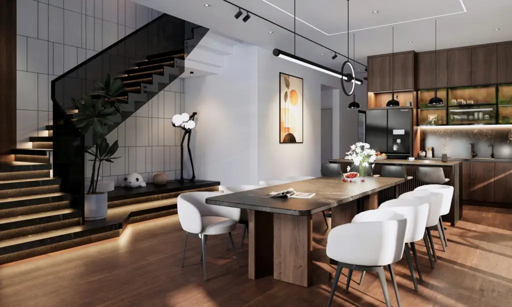 Biệt thự hiện đại – 1 trệt 1 lầu