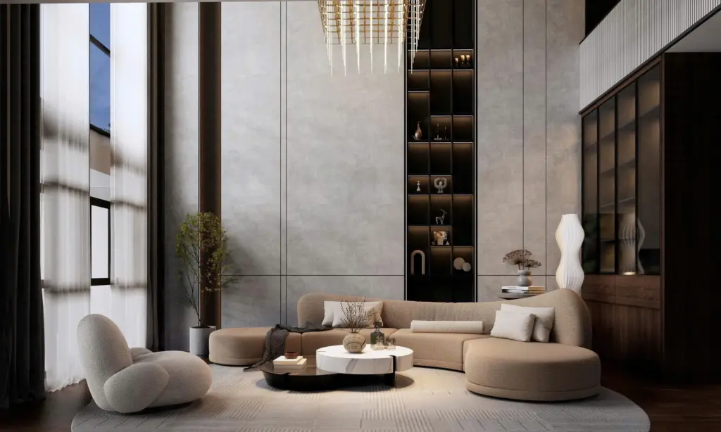 Biệt thự hiện đại – 1 trệt 1 lầu