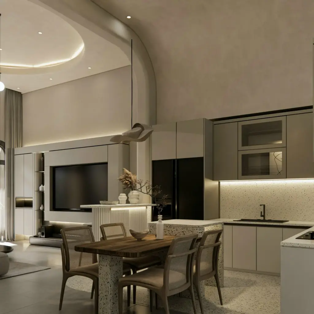 Nhà phố hiện đại mang phong cách Wabi-Sabi